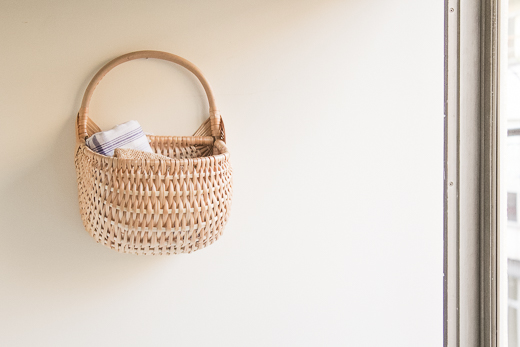 ラトビア ウォールバスケット