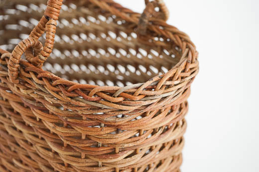 青森 あけび 手提げかご ほら編み 世界のかご カゴアミドリ