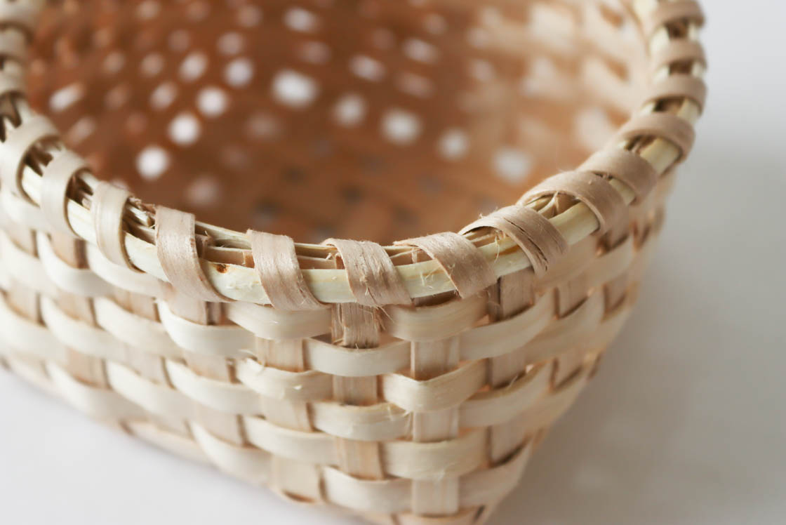 滋賀県 小原かご カゴアミドリ おやつかご 7241119335.JPG