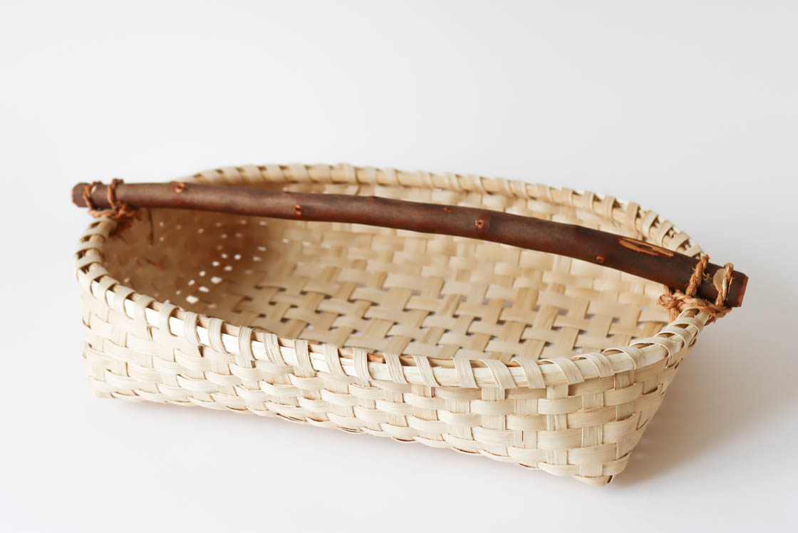 滋賀県 小原かご カゴアミドリ おやつかご 滋賀 小原かご 道具かご (大)