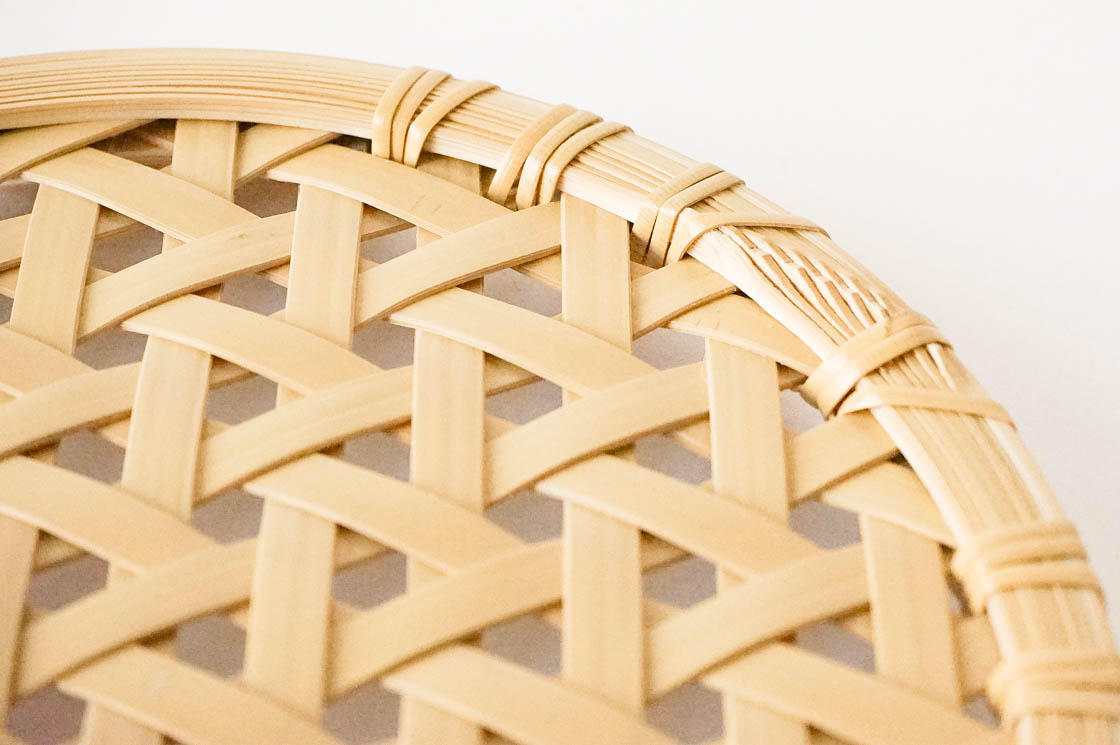 大分 真竹 高皿 21cm