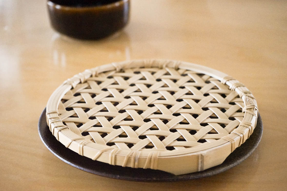 大分 真竹 高皿 21cm